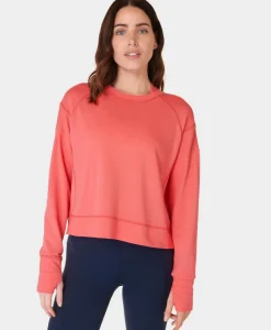 Sweaty Betty After Class Crop Sweatshirt- Sweatshirts + Hoodies|