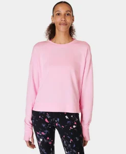 Sweaty Betty After Class Crop Sweatshirt- Sweatshirts + Hoodies