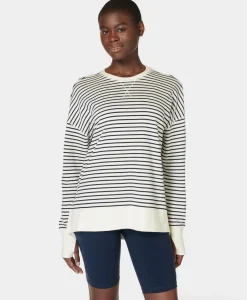 Sweaty Betty After Class Longline Sweatshirt- Sweatshirts + Hoodies