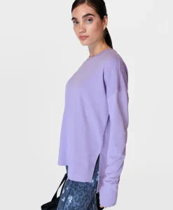 Sweaty Betty After Class Longline Sweatshirt- Sweatshirts + Hoodies