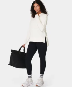 Sweaty Betty After Class Longline Sweatshirt- Sweatshirts + Hoodies|