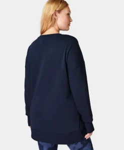 Sweaty Betty After Class Longline Sweatshirt- Sweatshirts + Hoodies