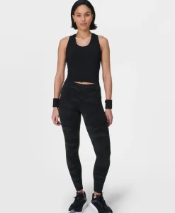 Sweaty Betty Athlete Crop Seamless Gym Tank- Tank Tops