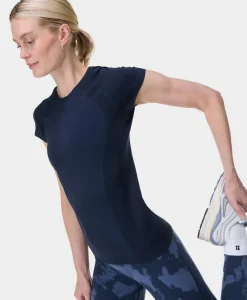 Sweaty Betty Athlete Seamless Workout Tee- T-Shirts