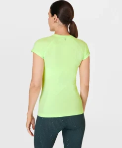 Sweaty Betty Athlete Seamless Workout Tee- T-Shirts