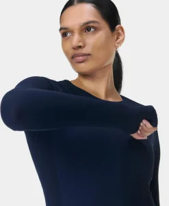 Sweaty Betty Athlete Seamless Workout Long Sleeve Top- Long Sleeve Tops
