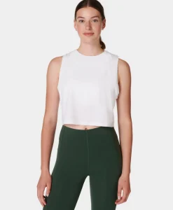 Sweaty Betty Breathe Easy Crop Muscle Tank- Tank Tops
