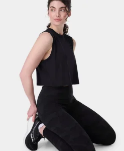 Sweaty Betty Breathe Easy Crop Muscle Tank- Tank Tops
