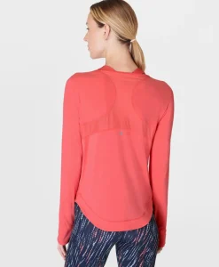 Sweaty Betty Breathe Easy Running Long Sleeve Top- Long Sleeve Tops