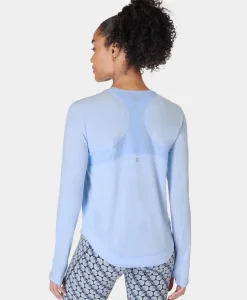 Sweaty Betty Breathe Easy Running Long Sleeve Top- Long Sleeve Tops