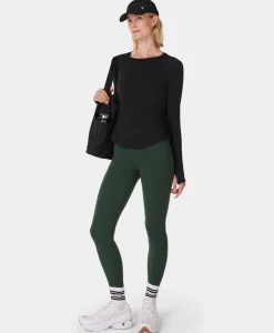 Sweaty Betty Breathe Easy Running Long Sleeve Top- Long Sleeve Tops