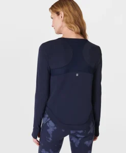 Sweaty Betty Breathe Easy Running Long Sleeve Top- Long Sleeve Tops