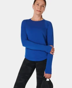 Sweaty Betty Breathe Easy Running Long Sleeve Top- Long Sleeve Tops