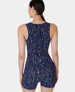 Sweaty Betty Deep Sea Xtra Life Swimsuit- Swimwear