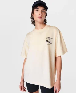 Sweaty Betty Embrace The Pace Graphic Tee- T-Shirts