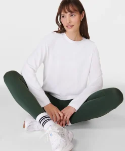 Sweaty Betty Essential Crop Long Sleeve Tee- Long Sleeve Tops|T-Shirts