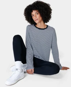 Sweaty Betty Essential Long Sleeve Tee- Long Sleeve Tops|T-Shirts