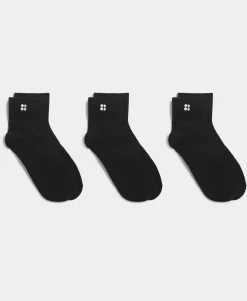 Sweaty Betty Essentials Mid 3 Pack  - Socks