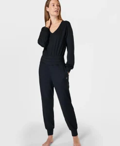 Sweaty Betty Gaia Yoga Long Sleeve Jumpsuit- Dresses & Jumpsuits