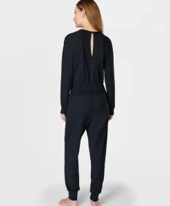 Sweaty Betty Gaia Yoga Long Sleeve Jumpsuit- Dresses & Jumpsuits