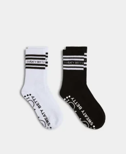 Sweaty Betty Mid Length Ankle Gripper Socks 2 Pack- Underwear