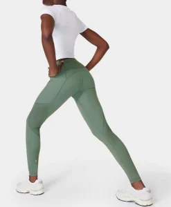 Sweaty Betty Power Aerial Mesh Workout Leggings- Pocketed|Full Length