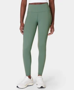 Sweaty Betty Power Aerial Mesh Workout Leggings- Pocketed|Full Length