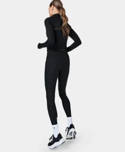 Sweaty Betty Power Embossed Workout Leggings- Pocketed|Full Length