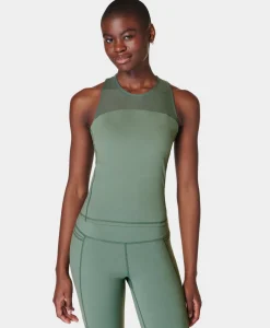 Sweaty Betty Power Illusion Workout Bra Tank- Tank Tops