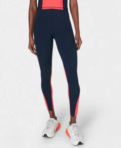 Sweaty Betty Power UltraSculpt High Waist 7/8 Workout Leggings Colourblock- Pocketed|7/8 Length