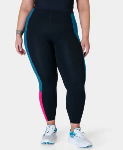 Sweaty Betty Power UltraSculpt High-Waisted 7/8 Colour Block Gym Leggings- Pocketed|High-Waisted