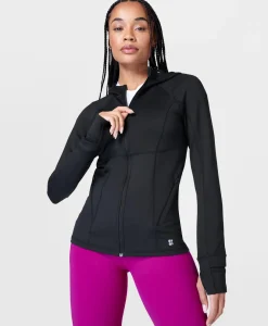 Sweaty Betty Pro Run Zip Up- Sweatshirts + Hoodies