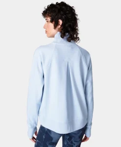 Sweaty Betty Revive Rib Half Zip Pullover- Sweatshirts + Hoodies