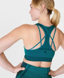 Sweaty Betty Silhouette Sculpt Seamless Sports Bra- Underwear|Medium Support
