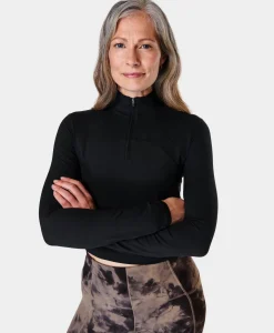 Sweaty Betty Super Soft Half Zip- Sweatshirts + Hoodies