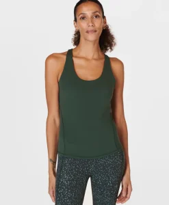 Sweaty Betty Super Soft Sleek Racerback Bra Tank- Tank Tops