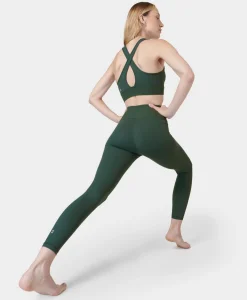 Sweaty Betty Super Soft Ultra-Lite 7/8 Wrap Yoga Leggings- Yoga Pants|Pocketed